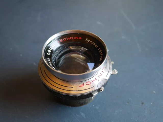 Linhof Schneider Symmar 180mm lens technika lens for 5x4 cameras