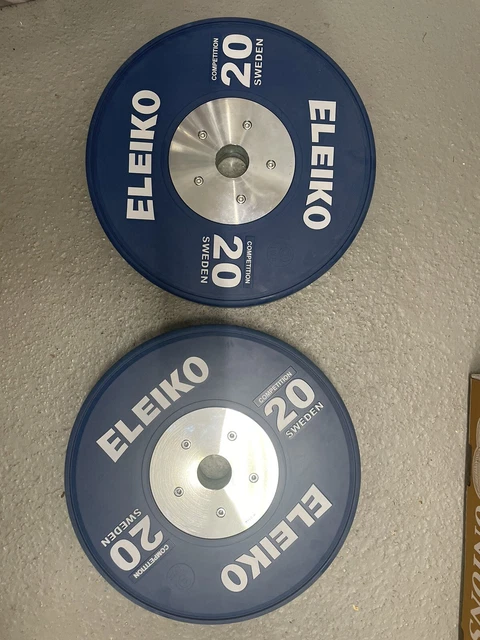 ELEIKO 20KG IWF Olympic Competition Weightlifting Bumper Plates