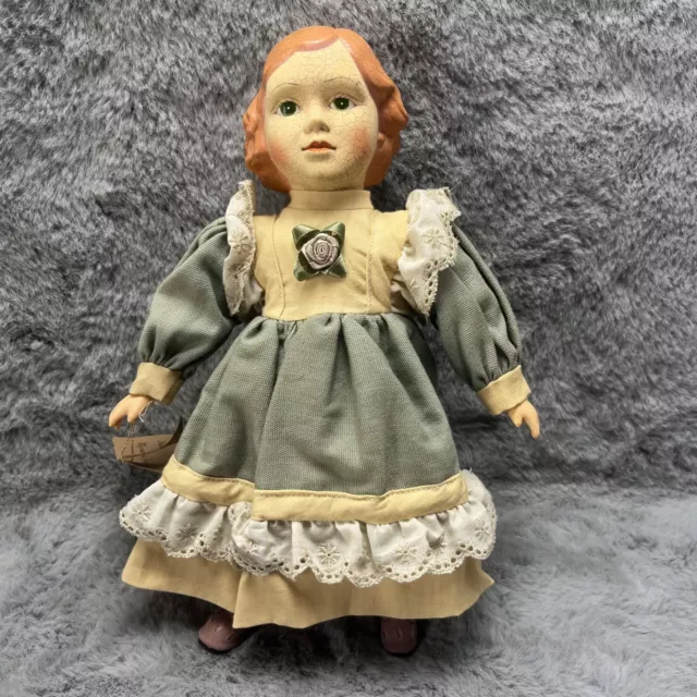 The Original Doll Collection Vint Repro DOll Molded Hair Painted Eyes