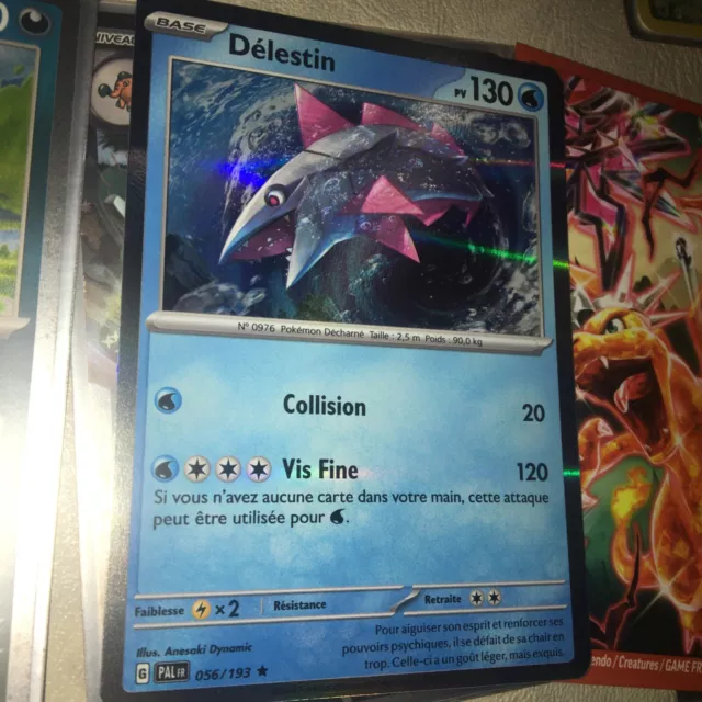 Carte Pokémon Delestin 056/193 Ecarlate et Violet 2 Evolutions a Paldea Neuf