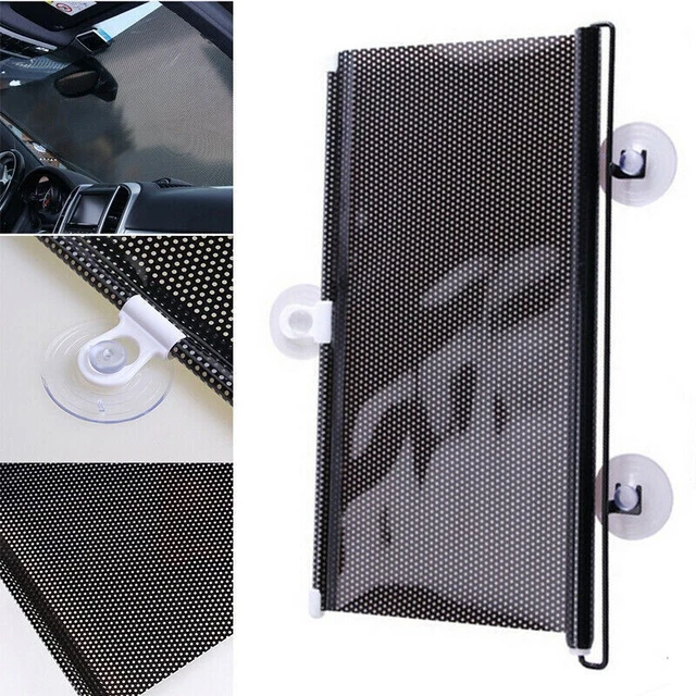 Tenda a rotelle auto durevole visiera a scomparsa 2 pezzi 40*60 cm bambino
