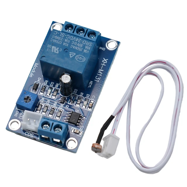 Module Capteur De Lumière XHM131 - Détecteur De Luminosité Avec Réglage Facile Pour Lampadaire Auto (12V)