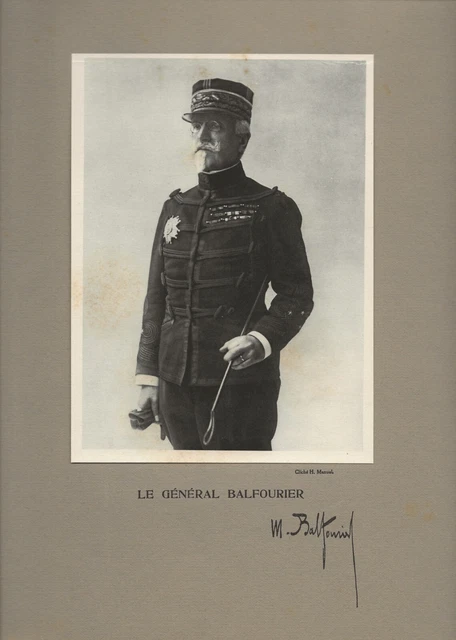 PHOTO ANCIENNE, PORTRAIT militaire général Lanrezac, France vintage