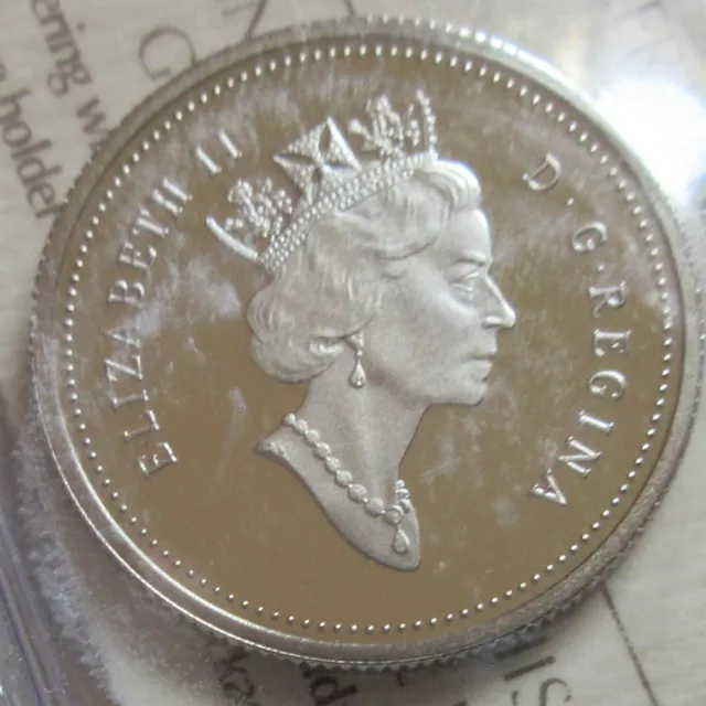 1994 Canada Twenty-Five Cents PROOF Coin ICCS PF 67 UHC Quarter UNC 25 Cents