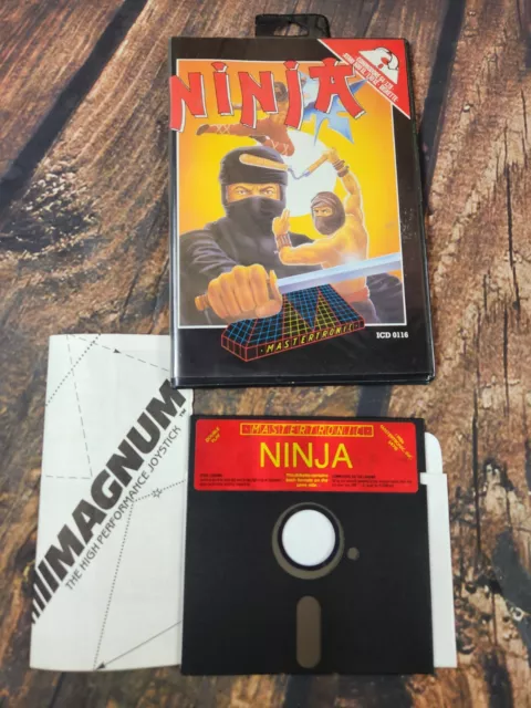 Ninja by Mastertronic for Atari 800XL/130XE/Commodore 64/128 on Disk
