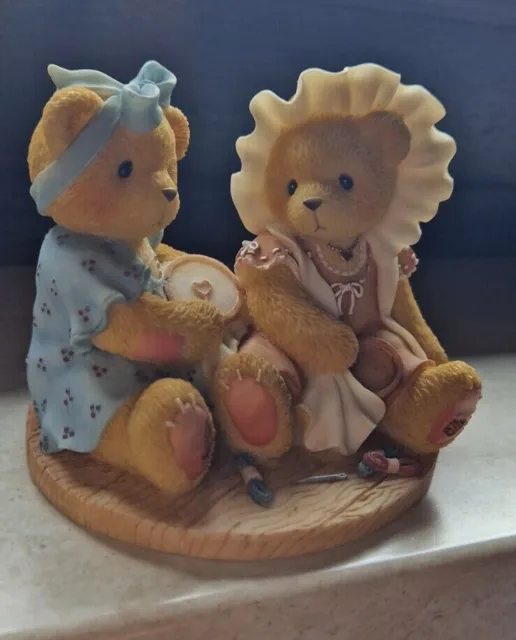 Cherished Teddies - "JUSTINE AND JANICE" "Sisters And Friendship Are Crafted Wit