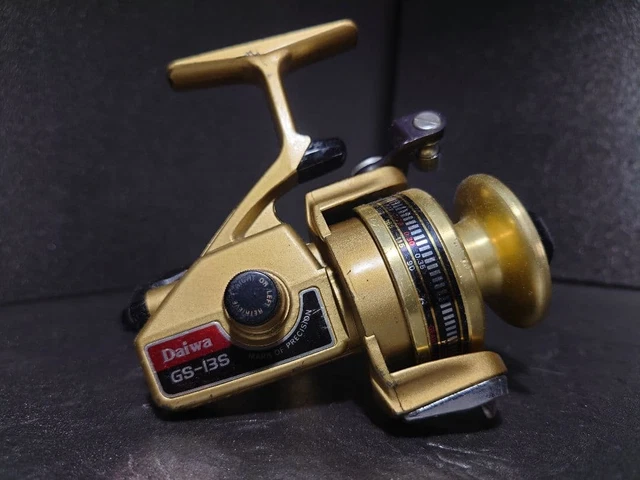 VINTAGE DAIWA GOLD Series GS-15X spinning fishing reel made in