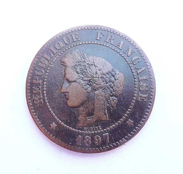 CERES 5 centimes 1897 A