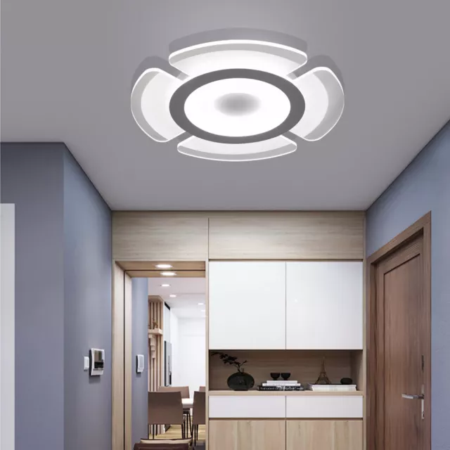 Modern LED Chandelier Acrylic Ceiling Light For Living Room Hallway Lamp Fixture