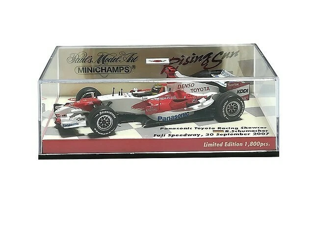 Minichamps 1/43 Toyota F1 2007 Ralf Schumacher #11, Showcar De Collection