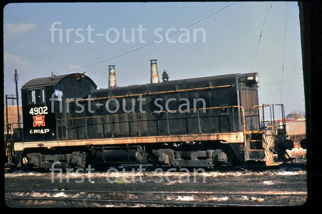 D DUPLICATE SLIDE - Rock Island RI 4902 EMD NW-2