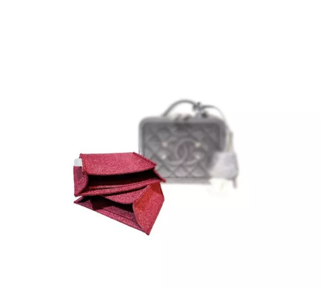 Bag Organizer-Compatible Chanel-Small CC Filigree Vanity Case (17cm)-HK Fascinee