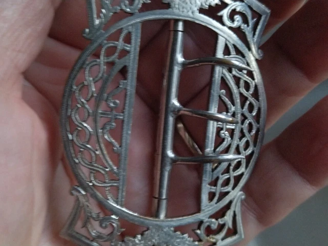 CEINTURE BOUCLE ARGENT ARONDIE main image 0