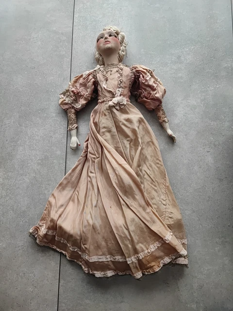 Poupée Ancienne De Salon / Boudoir - Vintage
