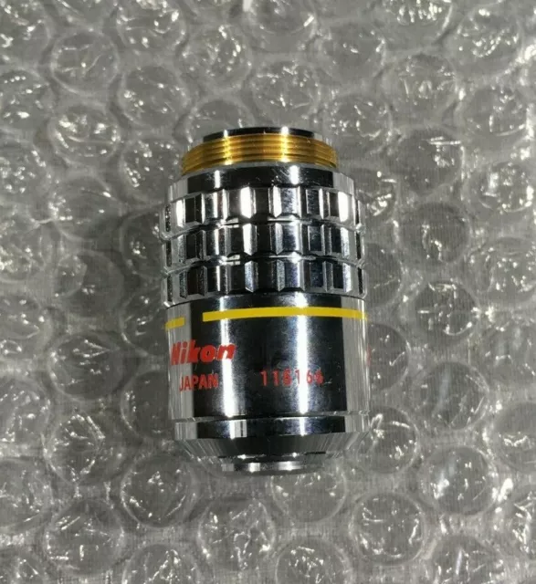 Nikon Ph 1 Plan 10x / 0.30 DL 160/0.17 Microscope Objective Lens