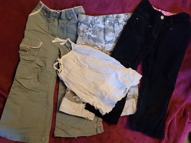 Pacchetto abbigliamento bambina 4 articoli età 4-5 anni - pantaloni - top - successivo - George