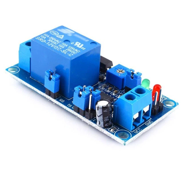 12-V-DC-Relais-Verzögerungsschaltermodul – Timer-Steuerung für die Elektronik