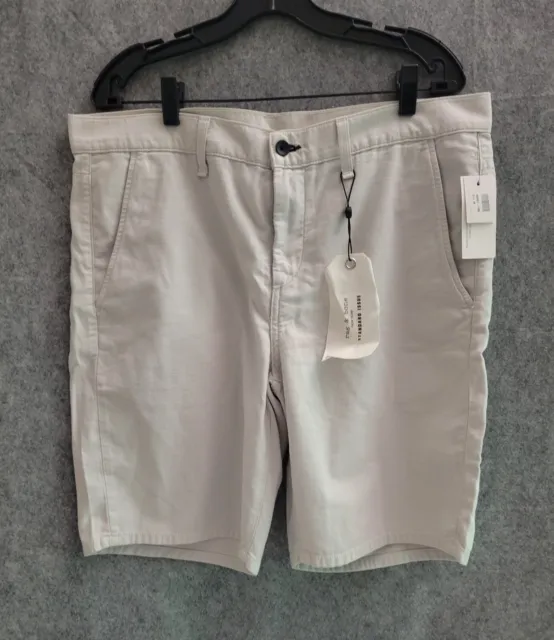 NWT Rag & Bone Standard Issue Cotton Stone Shorts Men's US 36