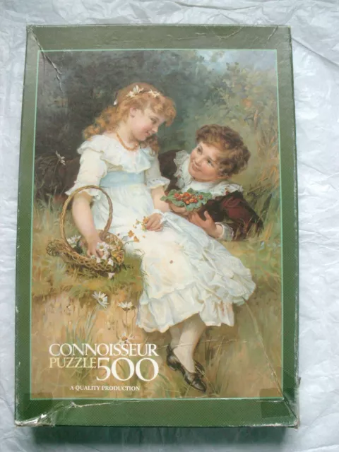 Vintage Connoisseur 500 Piece Jigsaw Puzzle, Sweethearts, Arrow Puzzles