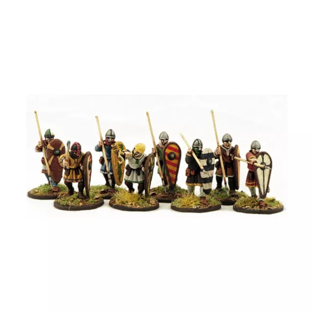 Paquete Gripping Beast Saga Mini 28 mm Norman Spearmen Nuevo