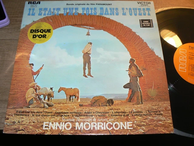 Il était une fois dans l'ouest - E Morricone  - BO du film / OST, LP - 33 tours