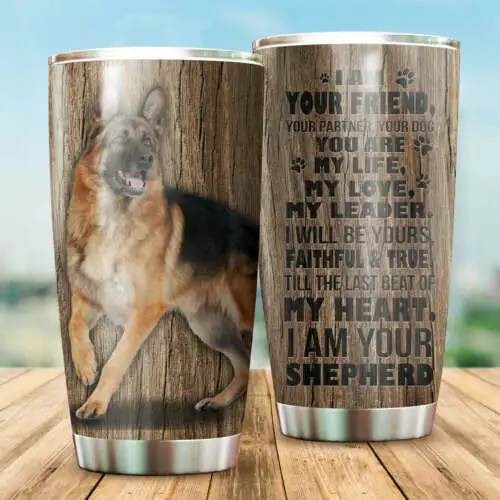 German Shepherd Dog Stainless Tumbler 20oz All Over Print Us Size Best Price