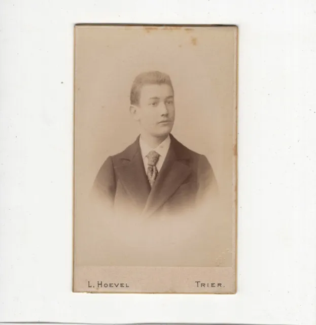 CDV Foto Herrenportrait - Trier 1890er