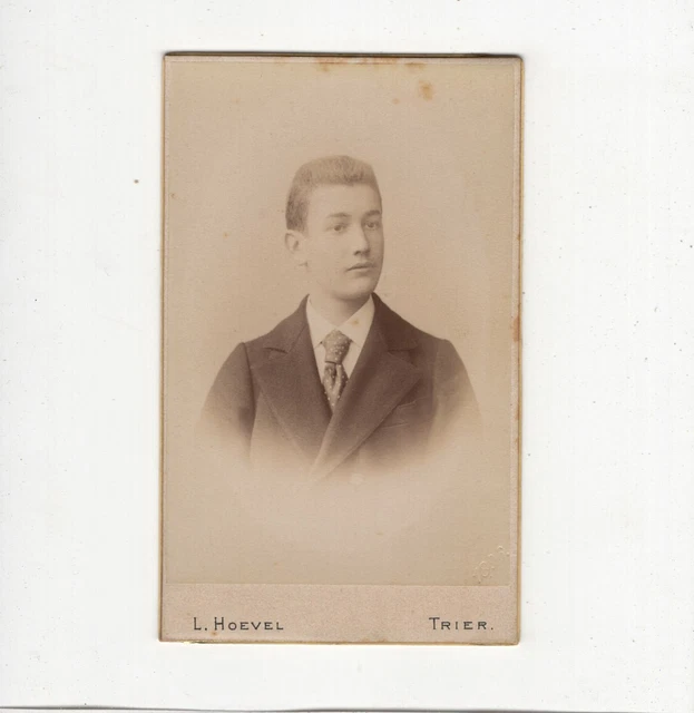 CDV Foto Herrenportrait - Trier 1890er