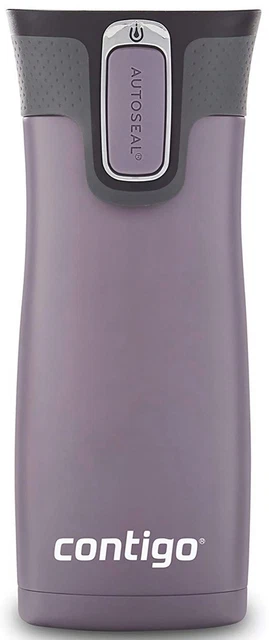 Contigo West Loop Stainless Steel Travel Mug, 16 oz - Plum