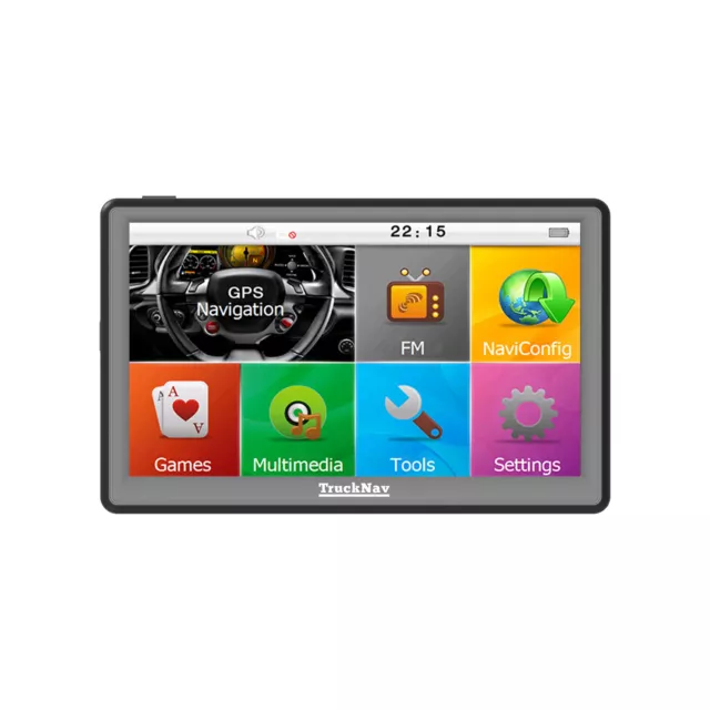 2023 New 700 Deluxe 7"TruckNavs Sat Nav+ 16gb SD Card UK-Europe Map 2023 Maps