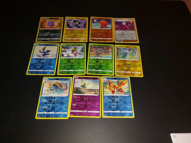 Rare Reverse Lot LOT CARTES POKEMON +140 Pv Rare Reverse Brillante Neuves Francaise N°2 ...