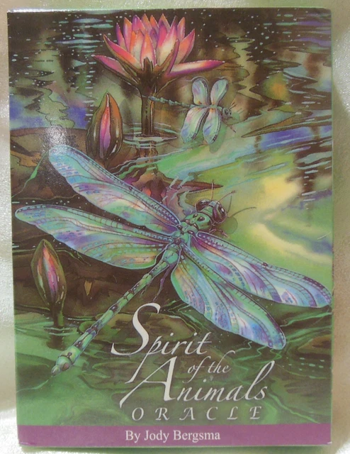 Spirit Of The Animals Oracle-51 Card Deck-4 crystals-Storage Bag-Guidebook