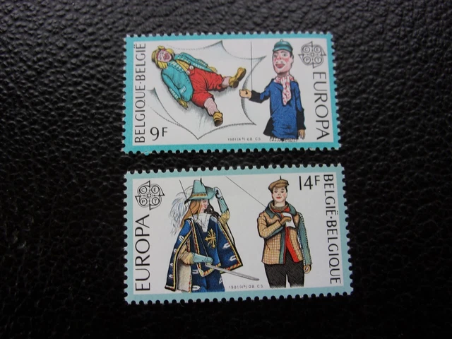 BELGIQUE - timbre yvert/tellier n° 2006 2007 n** MNH (CYN42) (A)