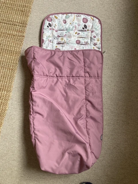 Mamas And Papas pink Footmuff, Cosytoes, Buggy Snuggle Buggy Liner, Pram Liner 2
