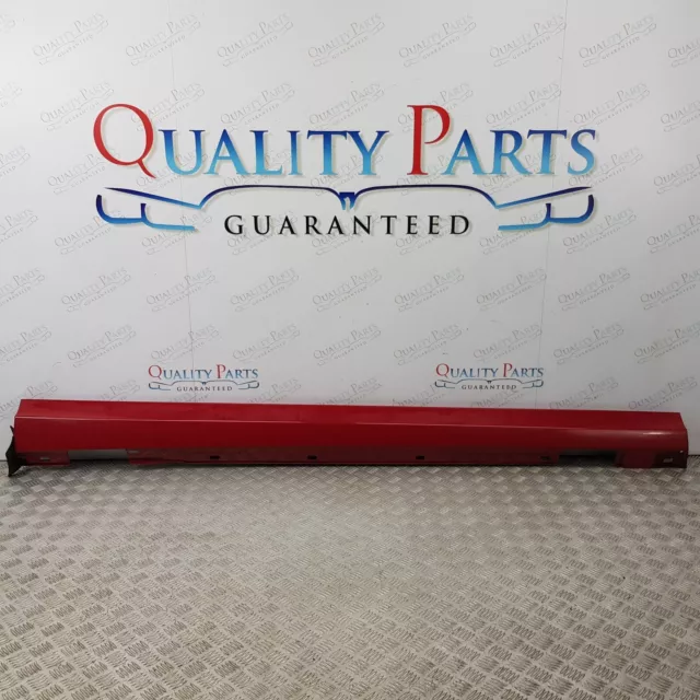 Mercedes C220 W204 Side Skirt Right Driver Side In Red 590 2014 A2046902240