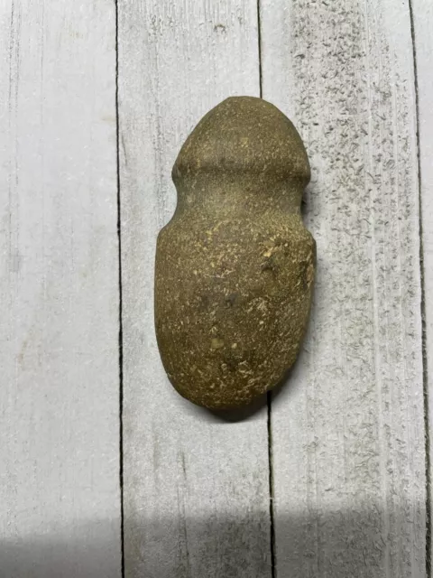 Native American Full Grooved Stone Axe Head