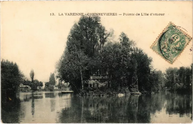 CPA La Varenne Pointe de l'Ile d'Amour (1347536)