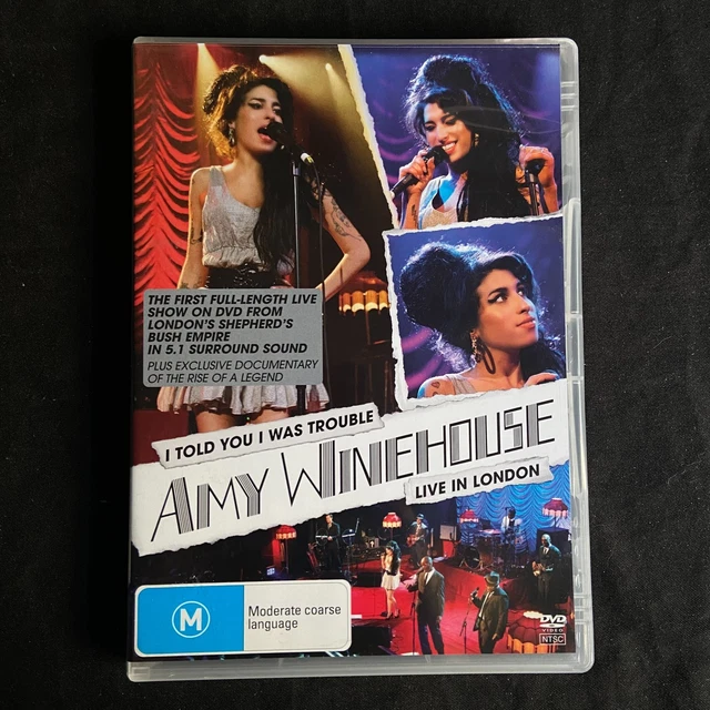 ⚫️Amy Winehouse Franceでライブ収録DVD￼. ⚫️Amy Winehouse Franceでライブ収録DVD￼. DVD