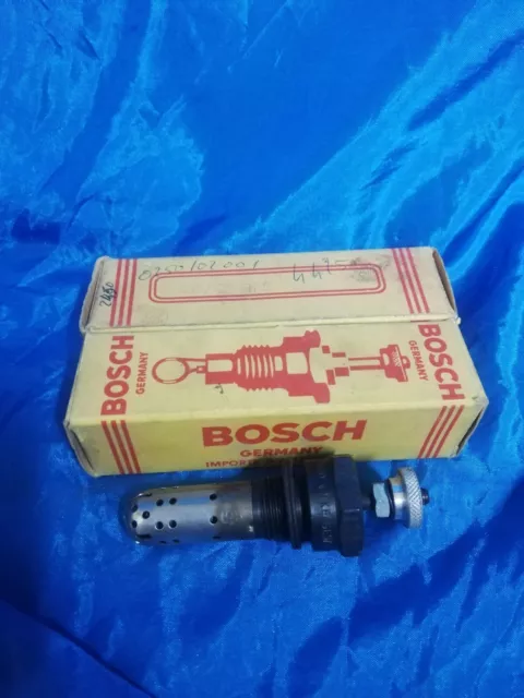 2 Glow Plug Candelette Preriscaldamento Bosch 0250 102 001 710 New Old Stock