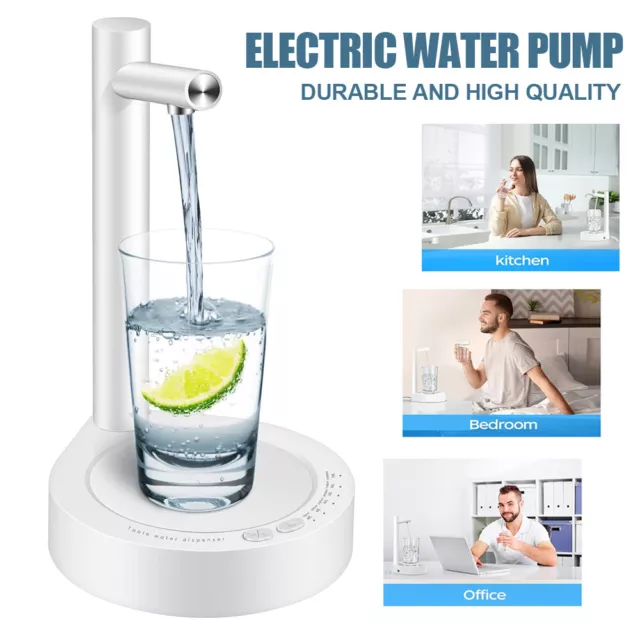 Desktop Water Bottle Dispenser Portable Electric Water Dispenser Pump Automatic