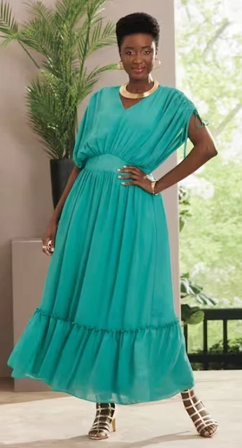 slim fit dress slacks Asha by Ashley McCormick Emerald Lucia Dress XL main image 0