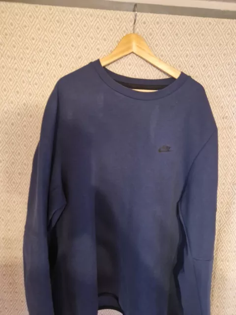 Nike Tech Fleece Longsleeve Gr.XXL Blau