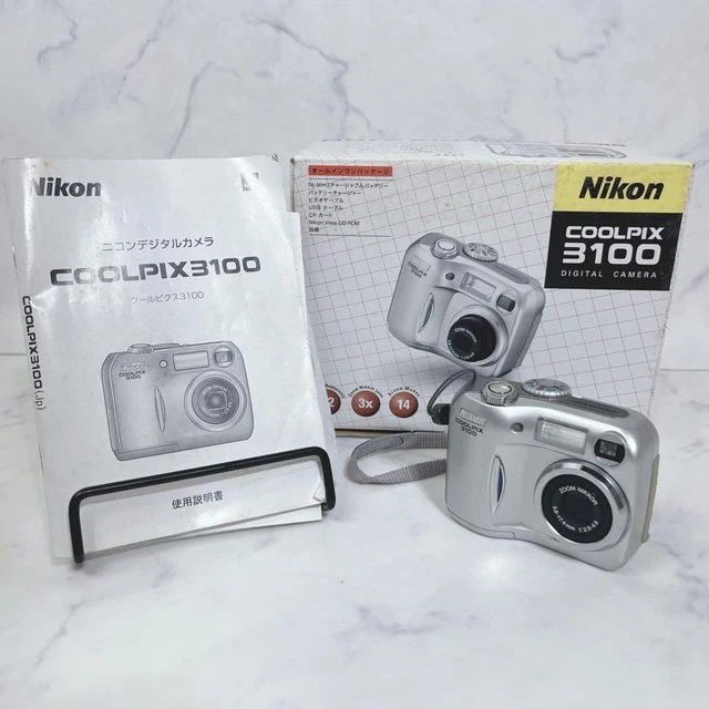 HEISEI RETRO NIKON COOLPIX E3100 funcionando con caja original EUR