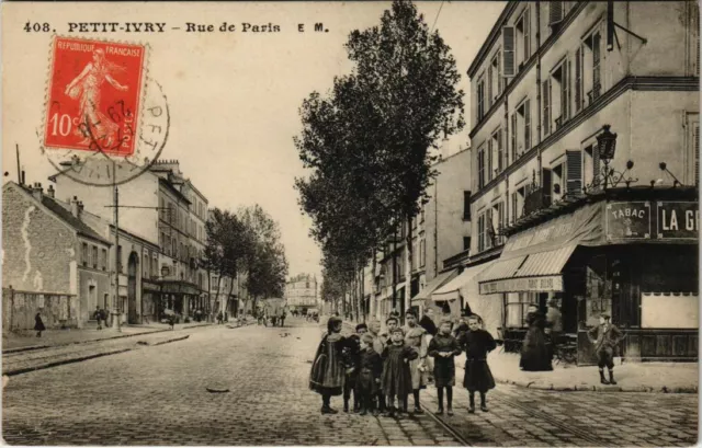 CPA Petit-IVRY Rue de Paris (6553)