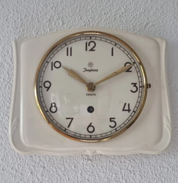 JUNGHANS EXACTA WANDUHR Keramik EUR 50,00 PicClick DE
