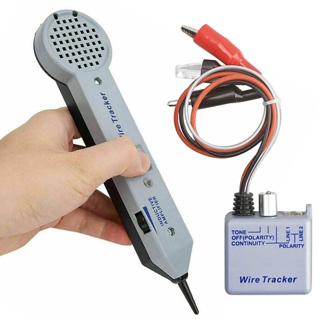 Tester cavi induttivi di alta qualità con generatore di audio per cablaggio di rete
