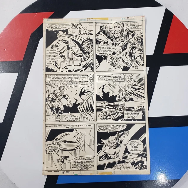 Marvel Mighty Thor #259 ORIGINAL WALT SIMONSON 1977 COMIC PAGE 23 ART AUCTION