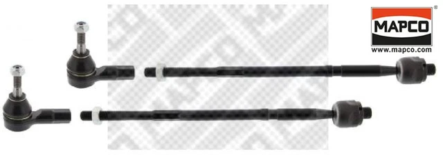 MAPCO 57724 Kit Riparazione per Asta Tracciante Set RipBarre Traccianti e Teste