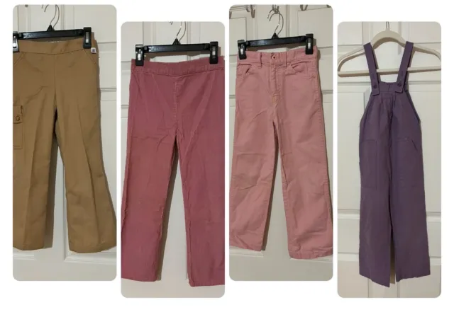 Lot Of Children’s Vintage Pants Size 6-6x 4 Pairs 1980s