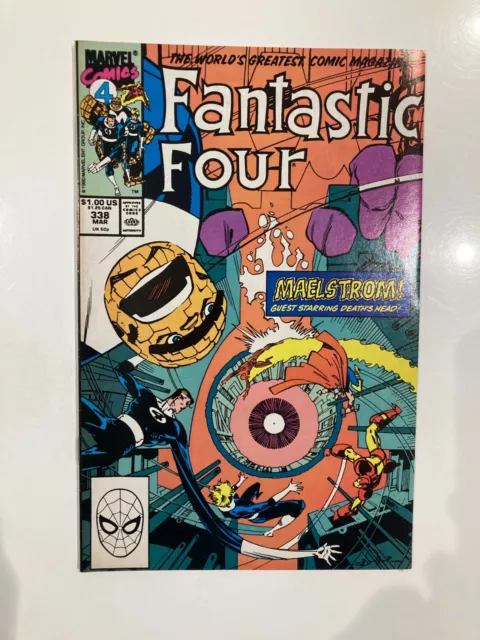 Fantastic Four 338 very good condition 1990